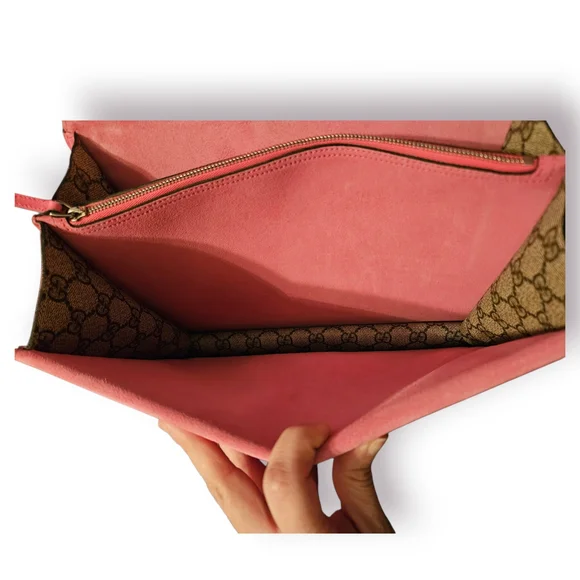 Gucci Beige and Pink Embellished Women's Bag - Picture 10 of 16